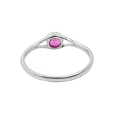 Natural Ruby Gemstone 925 Sterling Silver Rings