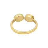 Natural Polki Diamond 925 sterling Silver Adjustable Ring