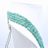 Natural Emerald Gemstone Beads Necklace
