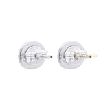 Natural Sunstone Gemstone 925 Sterling Silver Gold Plated Designer Stud Earring