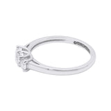18k White Gold Diamond Designer Ring