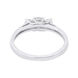 18k White Gold Diamond Designer Ring