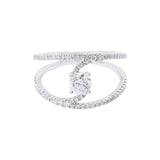 Diamond 18k White Gold Ring
