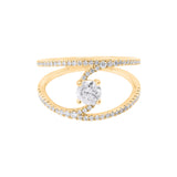 Diamond 18k White Gold Ring