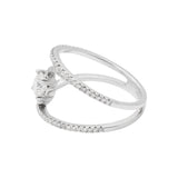 Diamond 18k White Gold Ring