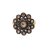 Beautiful Natural Polki Diamond 925 Sterling Silver Ring