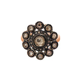 Beautiful Natural Polki Diamond 925 Sterling Silver Ring