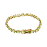 Peridot Yellow Gold 14K Yellow Gold Bracelet