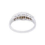 Natural Diamond Jewelry Designs 18k White Gold Ring