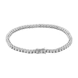 Designer Diamond 18k White Gold Bracelet