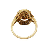 Natural Polki Diamond 925 Silver Designer Ring