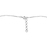 Classic 925 Sterling Silver Amethyst Gemstone Necklace