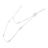 White Moonstone Gemstone 925 Sterling Silver Gold Plated Necklace