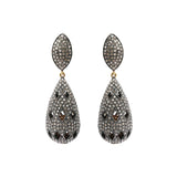 Buy Natural Diamond 925 Sterling Silver Precious Drop Earring