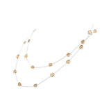 925 Sterling Silver Natural Citrine Gemstone Designer Necklace