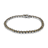 Designer 925 Sterling Silver Yellow Diamond Bracelet