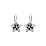 Designer Pearl 925 Silver Gold Plated Floral Earring
