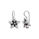 Designer Pearl 925 Silver Gold Plated Floral Earring