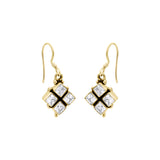 Cubic Zircon Handmade 925 Sterling Silver Drop Earring