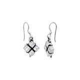 Cubic Zircon Handmade 925 Sterling Silver Drop Earring