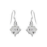 Cubic Zircon Handmade 925 Sterling Silver Drop Earring