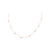 925 Sterling Silver Moonstone Gemstone Gold Plated Necklace