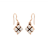 Adorable Pearl 925 Silver Gold Plated Designer Earring