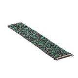 925 Silver Blue Sapphire, Emerald And Diamond Bracelet