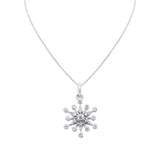 Diamond 14k Yellow Gold Pendant With Chain