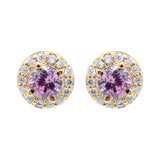 Cubic Zircon 925 Sterling Silver Stud Earring