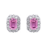 Cubic Zircon 925 Sterling Silver Stud Earring