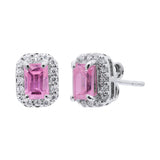 Cubic Zircon 925 Sterling Silver Stud Earring