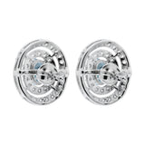 Cubic Zircon 925 Sterling Silver Stud Earring