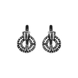 Natural Diamond 925 Sterling Silver Designer Earring