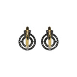 Natural Diamond 925 Sterling Silver Designer Earring