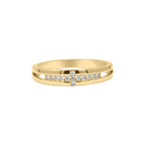 Natural Cubic Zircon 925 Silver Gold Plated Ring