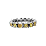 Yellow Sapphire 925 Sterling Silver Designer Ring