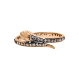 Snake Diamond 925 Sterling Silver Ring