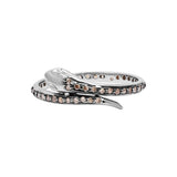 Snake Diamond 925 Sterling Silver Ring