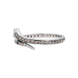 Snake Diamond 925 Sterling Silver Ring