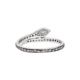 Snake Diamond 925 Sterling Silver Ring