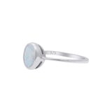 Natural Opal 925 Sterling Silver Designer Ring