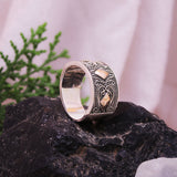 925 Sterling Silver Statement Band Rings