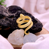 925 Sterling Silver Snake Design Ring
