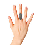 Precious Natural Diamond 925 Sterling Silver Gold Plated Ring Luxurious Jewelry