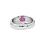 Natural Ruby 925 Sterling Silver Gold plated Handmade Ring