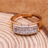 Precious Diamond 18k Rose Gold Band Ring