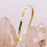 925 Sterling Silver Handmade Hammered Gold Plated Bracelets