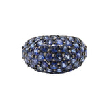 Handmade Natural Blue Sapphire Gemstone 925 Sterling Silver Ring