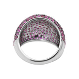 Natural Ruby Gemstone 925 Sterling Silver Designer Ring